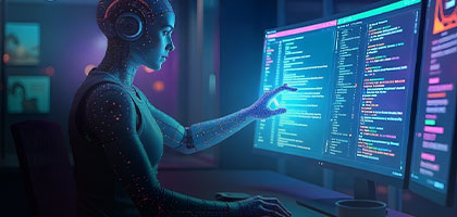 An AI Model Got Better at Coding by Practicing on Its Own Work